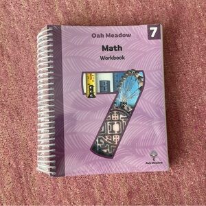 NEW Oak Meadow 7th Grade Math Workbook | Homeschool Curriculum